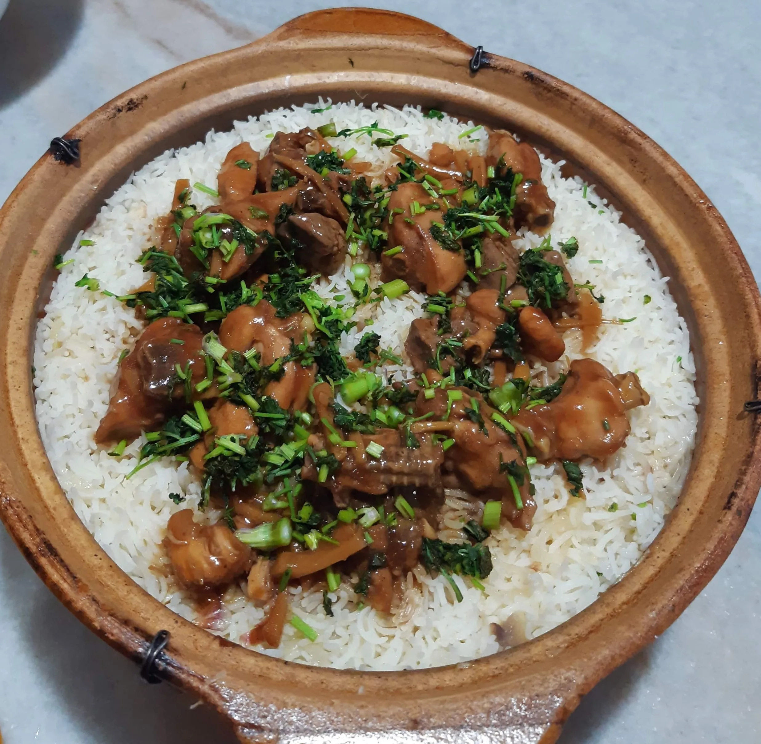 Claypot Chicken Rice