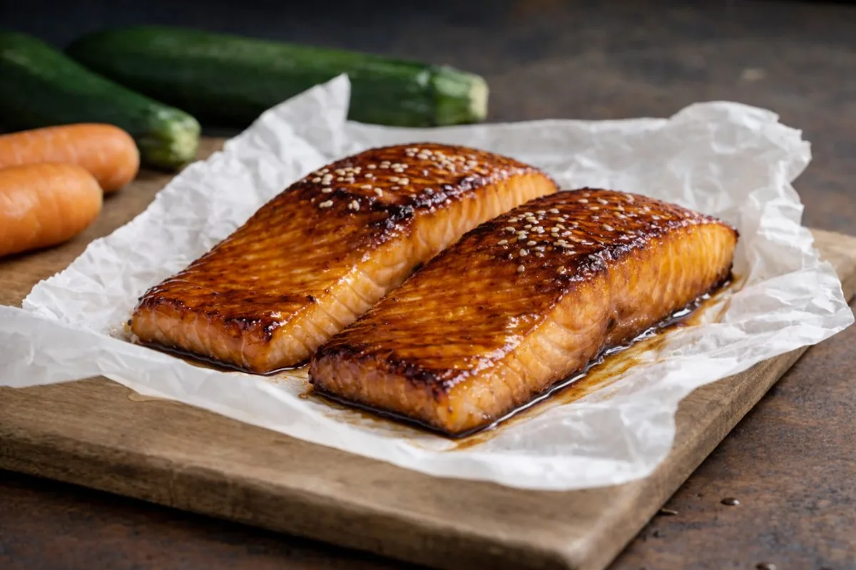 Miso Glazed Salmon