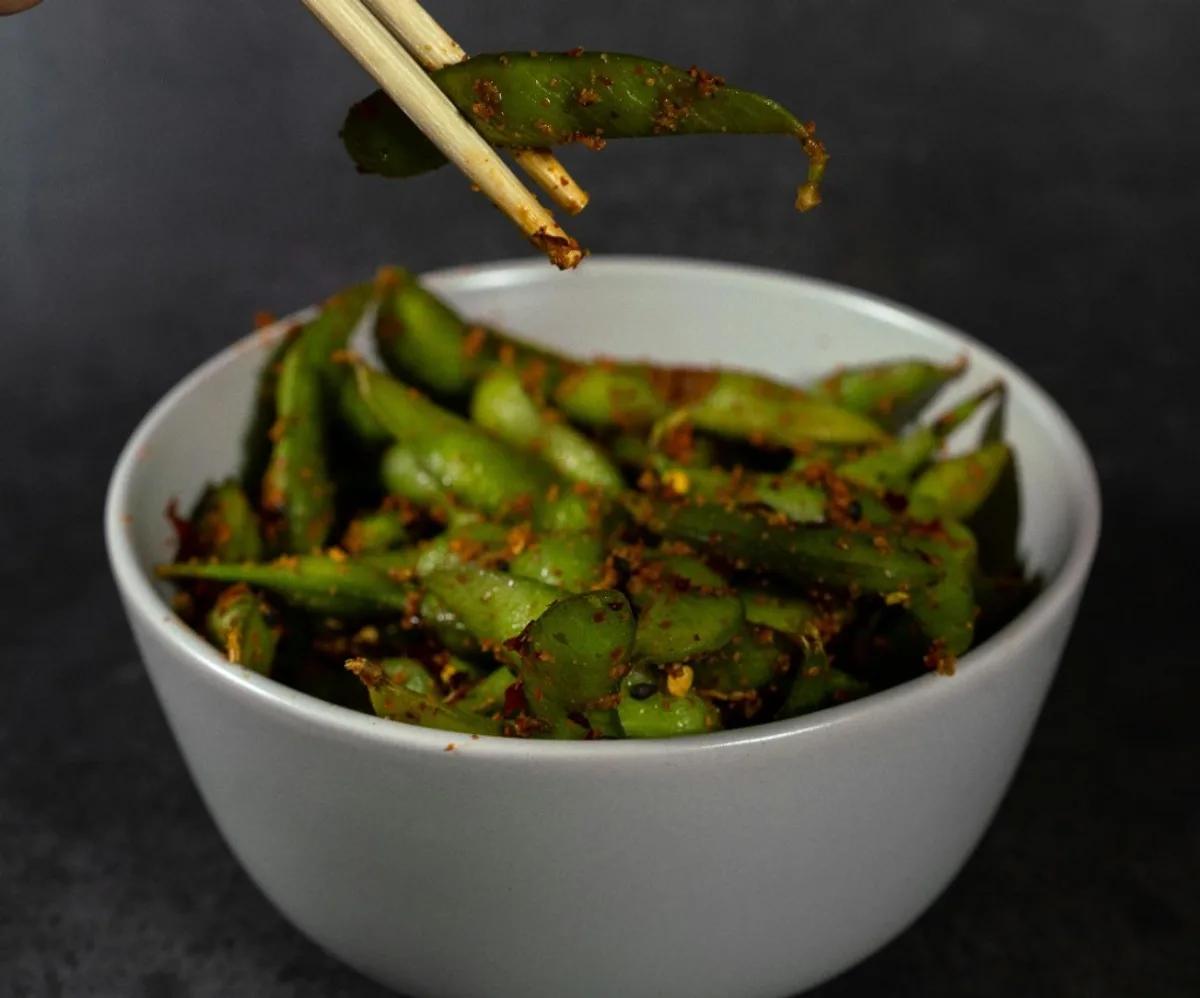 5-Minute Sesame Soy Edamame
